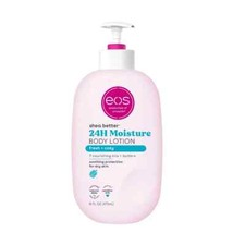 Loción corporal eos Shea Better - fresca y acogedora, hidratación 24 horas, 16 fl oz, vegana