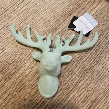 Deer Head Christmas Tree Ornament Green - Wondershop