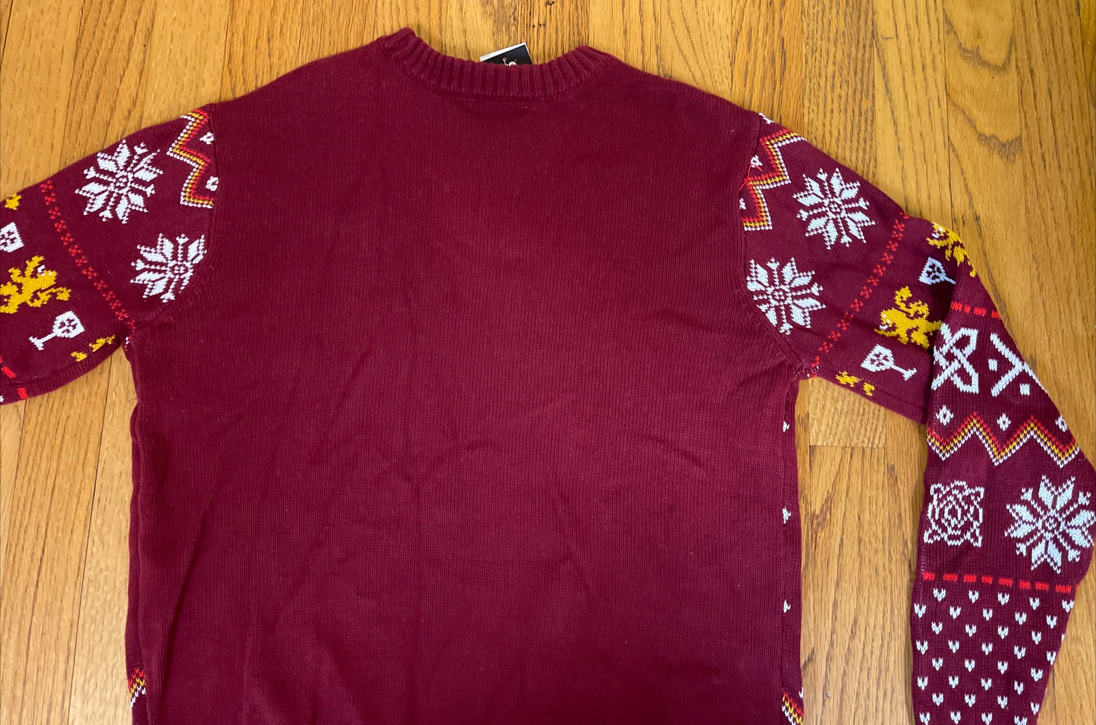 I Drink & I Know Things Game Of Thrones Ugly Christmas Sweater Men's Medium NWT