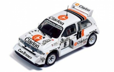 MG METRO 6R4 RALLYE RAC 1985 T. POND ALTAYA 1:43 Arrivée 3ème de re
