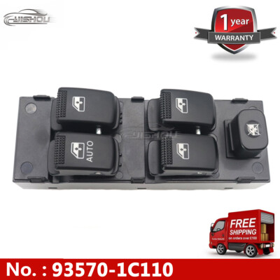 Electric Master Power Window Switch For Hyundai Getz 2003-2010 Matrix 2006-2011