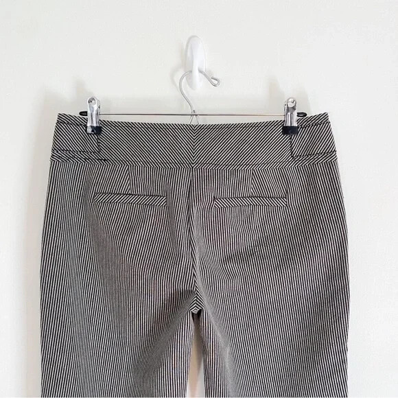 XOXO Vintage Y2K Linen Pinstripe Capri Pants Grey Size 7/8 | eBay