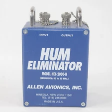 Allen Avionics, Inc Hum Eliminator Model HEC-2000-H Made in USA