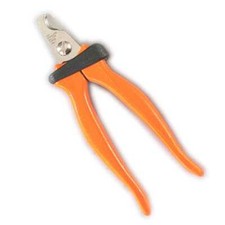Millers Forge Nail Clipper w/ Orange Handle
