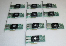 *LOT of 10* Dell Emulex 10Gb Dual Port SFP PCIe Network Adapter w/ TALL Bracket