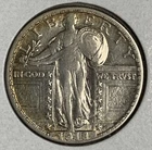 1918-D  Standing Liberty Quarter,  XF (8977)