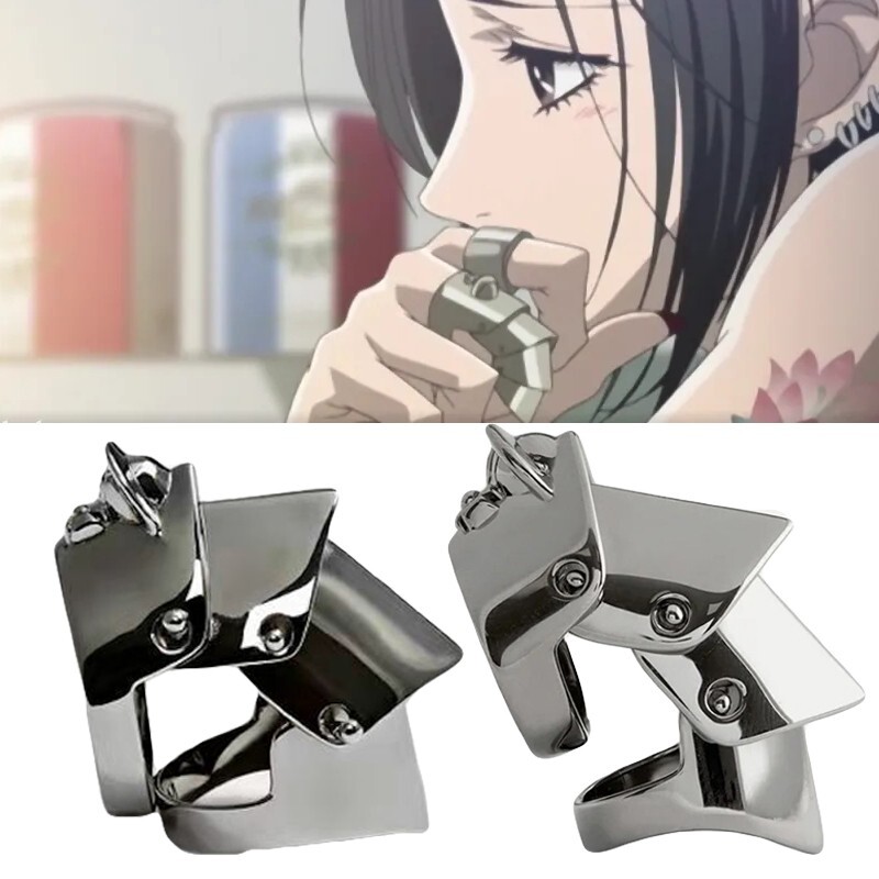 Anime Oosaki Nana Cosplay Punk Gothic Joint Armor Knuckle Finger
