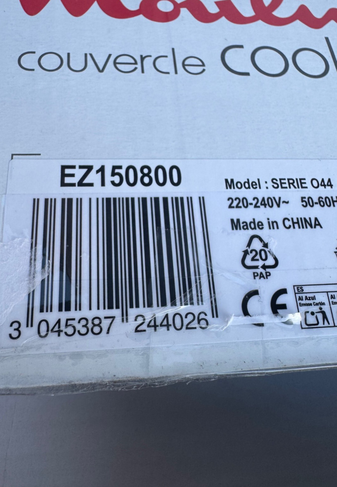 MOULINEX EZ150800 Extra Crisp, Coperchio Cookeo, 4 Programmi, 1 Modalità Manuale, Nuovo foto 4