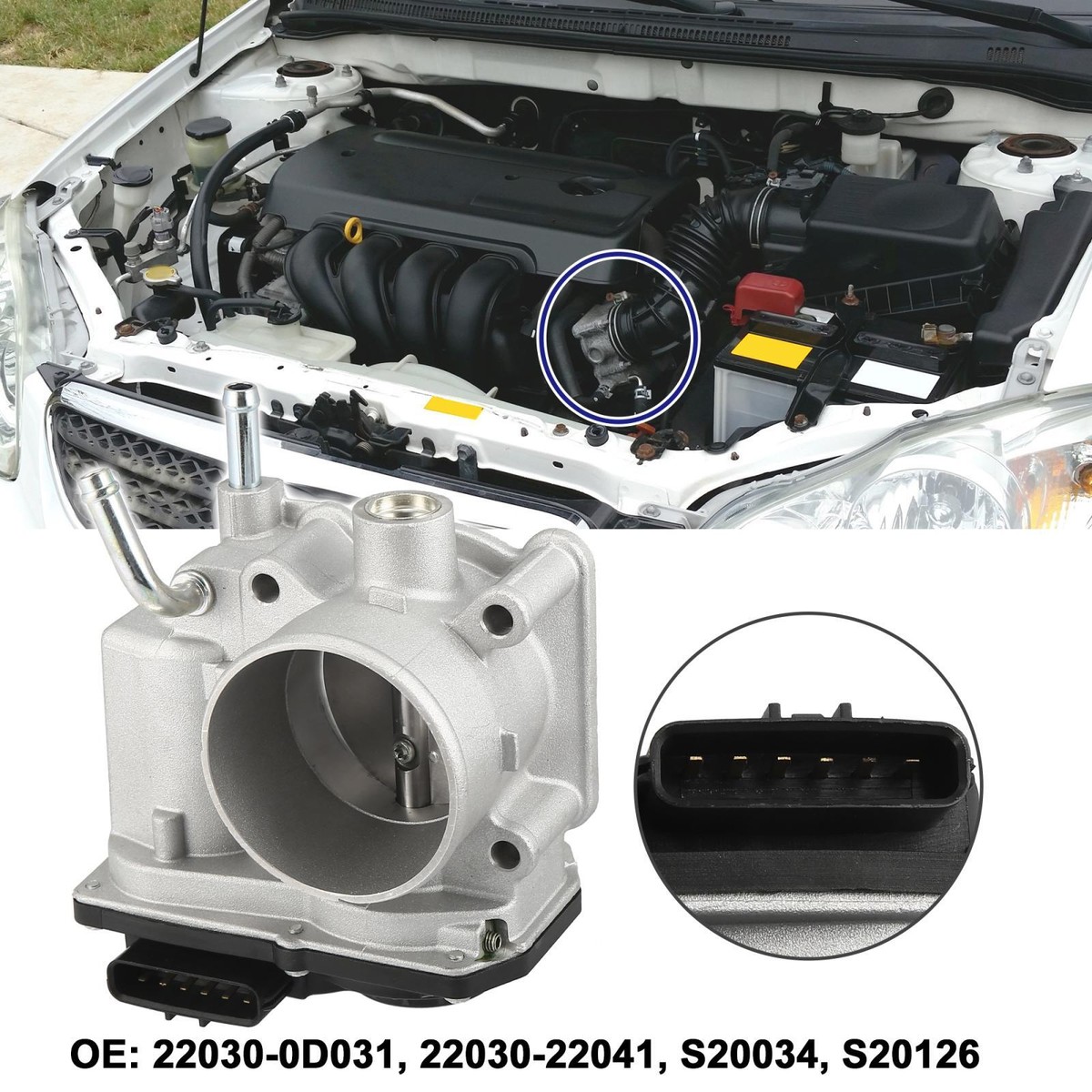 欲しいものありますか？ Parts# 22030-0D031 220300D031 throttle valve 1pc/pack HUUUGE