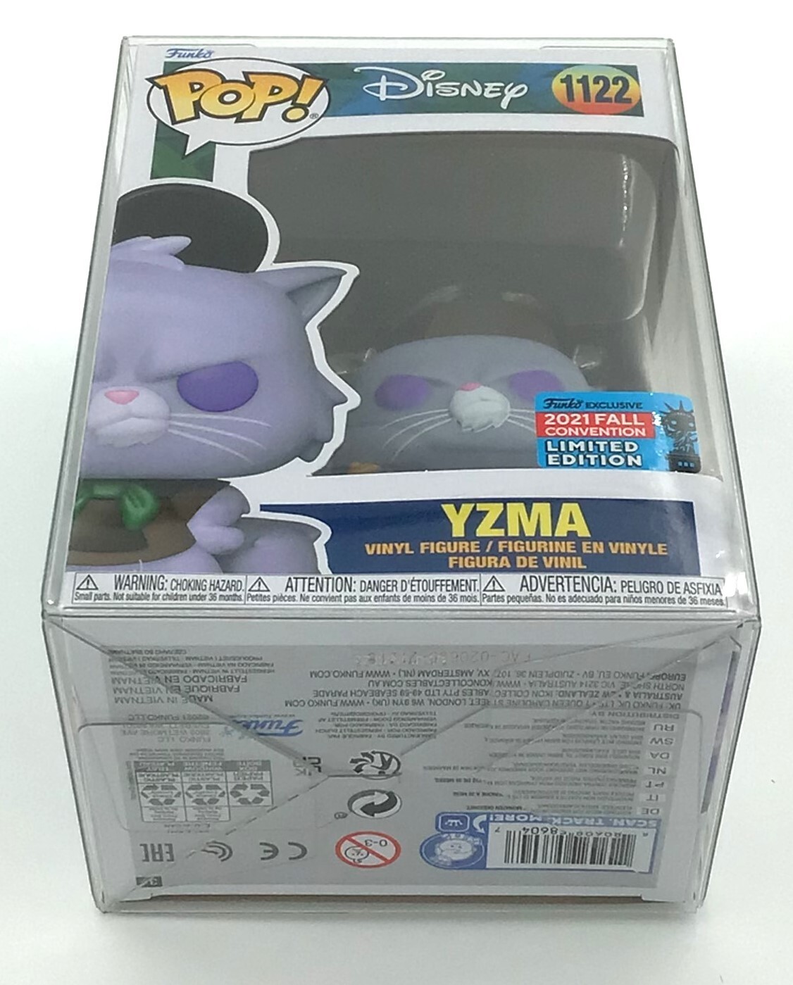 Funko Pop! Disney The Emperor's New Groove YZMA #1122 NYCC 2021 with Protector