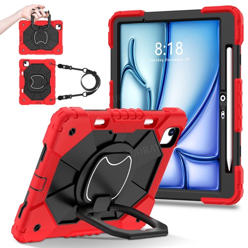 Case For iPad 6/7/8/9/10th Air 6 5 4 Pro 11 2024 Shockproof Rugged Stand Cover - Afbeelding 70 van 174