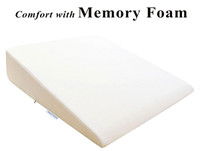 Wedge Bed Pillow Intevision Extra Large Foam 33 X 30.5 X 7.5 Inch Bedding Wedge Bed Pillow Intevision Extra Large Foam 33 X 30.5 X 7.5 Inch Bedding