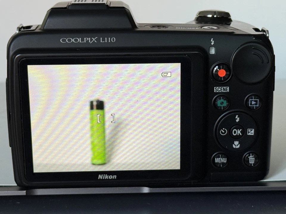 Nikon Coolpix L110 Digitalkamera, 12,1 Mp Bridgekamera getestet funktioniert top - Bild 3 von 4