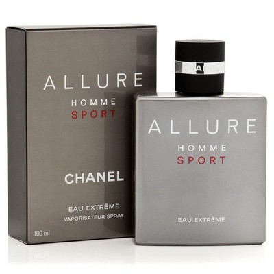 New ALLURE HOMME SPORT Extreme 3.4 oz /100ML Eau de Parfum Gift Spray Free Ship