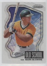 2022 Panini Prizm Old School White Wave Prizm Mark McGwire #OS-7 0t2
