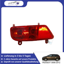🇩🇪 NEBELSCHLUSSLEUCHTE LINKS ➤ PEUGEOT 3008 2009- 6351HG ♻️
