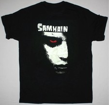 Samhain Band Black T-Shirt Cotton Full Size Unisex S-5XL