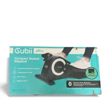 Cubii JR1 Compact Seated Elliptical with Bluetooth and Gripii Mat