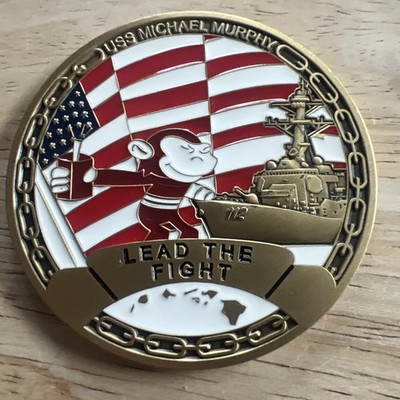 Operations Red Wings USS Michael Murphy DDG 112 Challenge Coin 2''  NEW