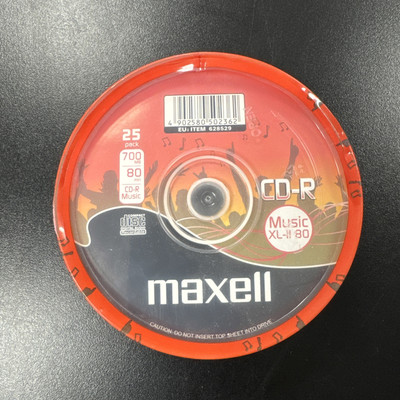 Maxell CD-R80 Audio (52x) 700MB Spindel - 25er Pack (628529.00.CN)