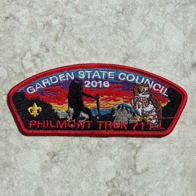 Philmont Trek 711-L 2016 Garden State Council CSP BSA Patch