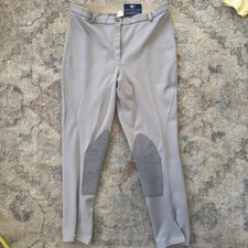 Vintage Millers Equestrian Beige Riding Breeches Jodhpurs Made in USA Size 34