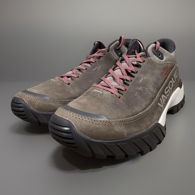 Vasque Talus Women s Size 8.5 Low Hiking Shoes Brown Leather Low Top Vibram