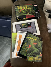 Square Soft Secret of Mana SNES Nintendo (1993) Manual Included NTSC-U/C