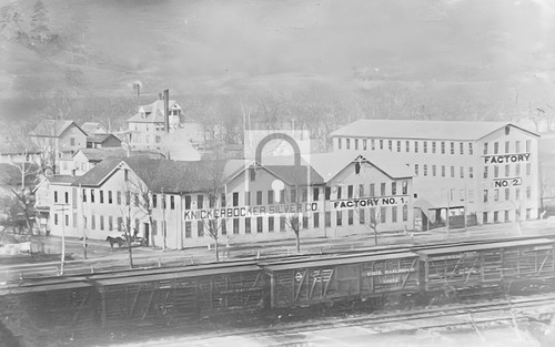 Knickerbocker Silver Co Factory Port Jervis New York NY - Reprint
