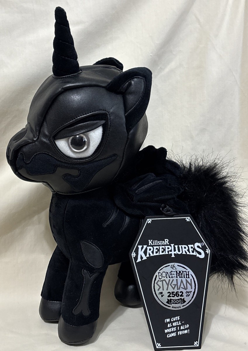 Killstar Kreeptures Bone Myth Stygian Black Masked Unicorn 2562