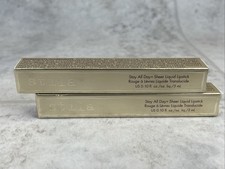 2 Pack Stila Stay All Day Sheer Liquid Lipstick SHEER PASSIONE - Full Size