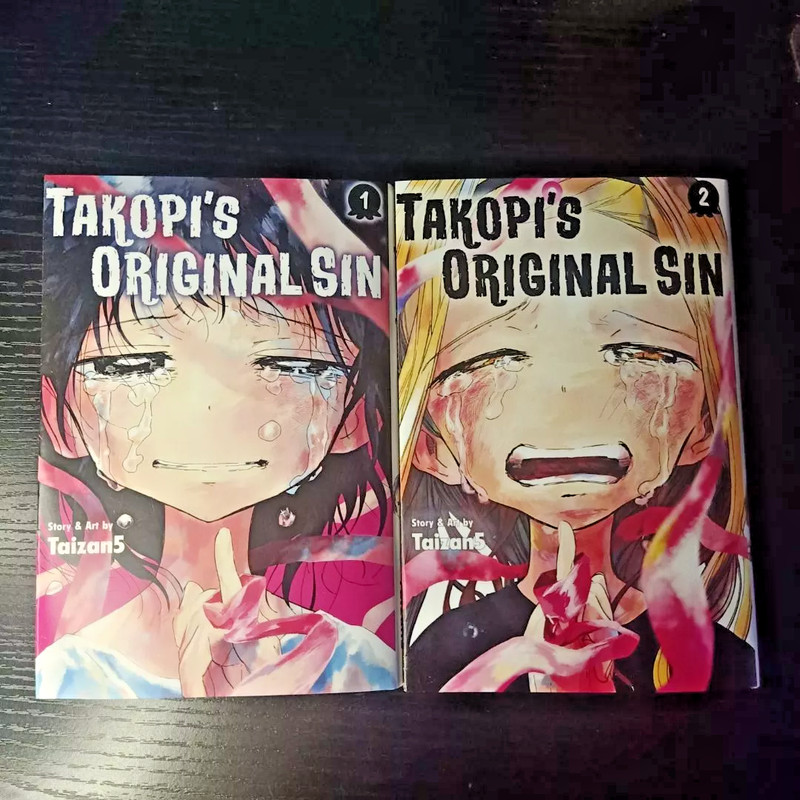 New Takopi's Original Sin Manga Volume 1-2 All Set -English Edition