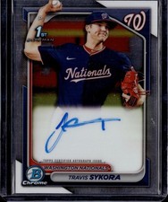 2024 Bowman Travis Sykora 1st Bowman Auto #CPA-TSY QTY