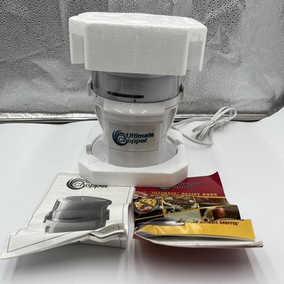 Ultimate Chopper CH-1 Food Processor 500 Watts + Recipes Excellent Condition VTG