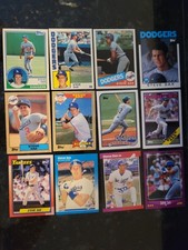 Lotto 12 carte Dodgers Steve Sax - Ottime condizioni 