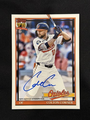 2026 Topps Series 1 Colton Cowser Red Foil (RAW)