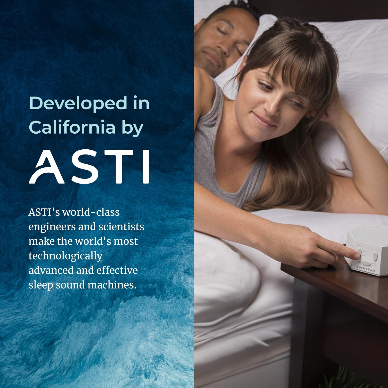 Adaptive Sound Technologies LectroFan Classic White Noise Machine - Compact S...