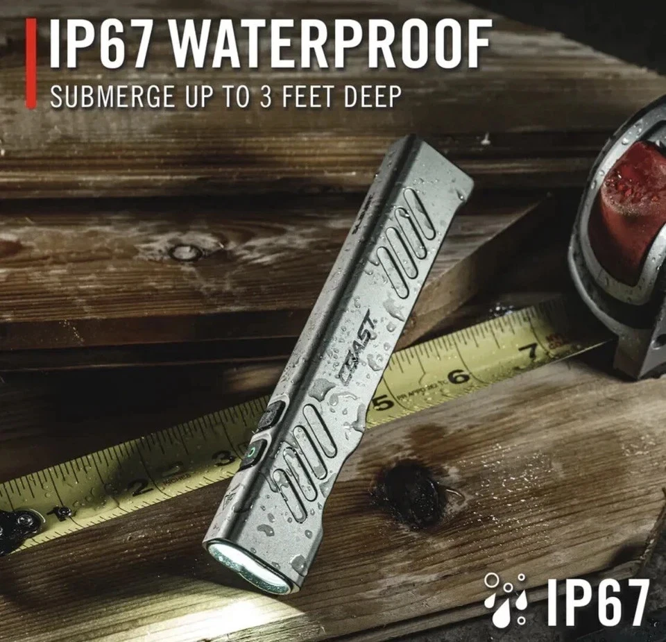 Coast 30948 Slayer BeamSaver USB-C перезаряжаемый светодиодный фонарик с режимом памяти - Изображение 3 из 4