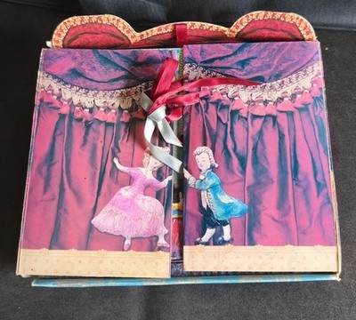 Nussknacker Papier Puppentheater Set Lauflernbücher Weihnachten interaktives Buch CD