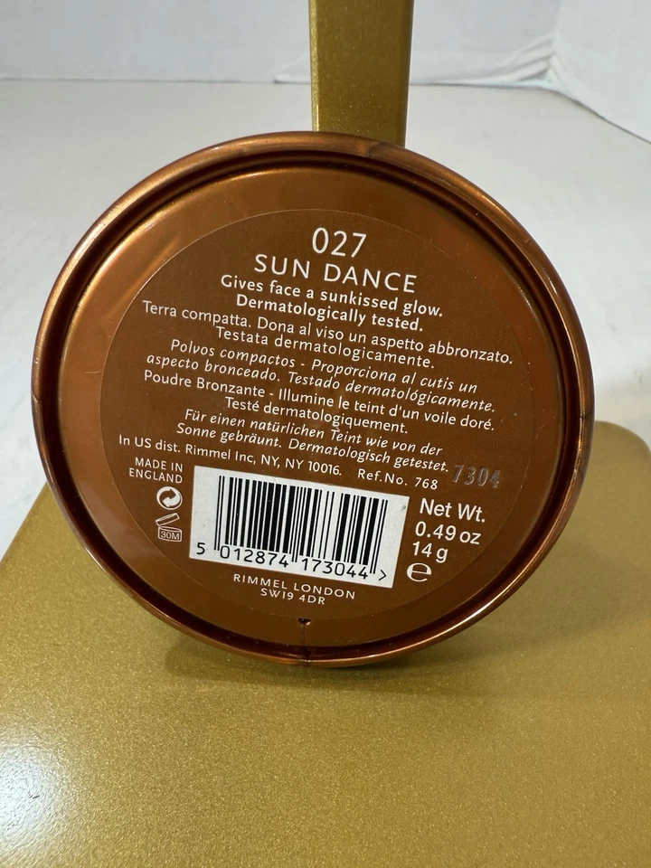 Rimmel London Natural Bronzer, 027 SUN DANCE 0.49oz / 14g For A Sun-kissed Glow - Image 2 of 4