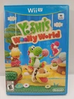 Yoshi's Woolly World (Nintendo Wii U, 2015) Complete CLEAN DISC