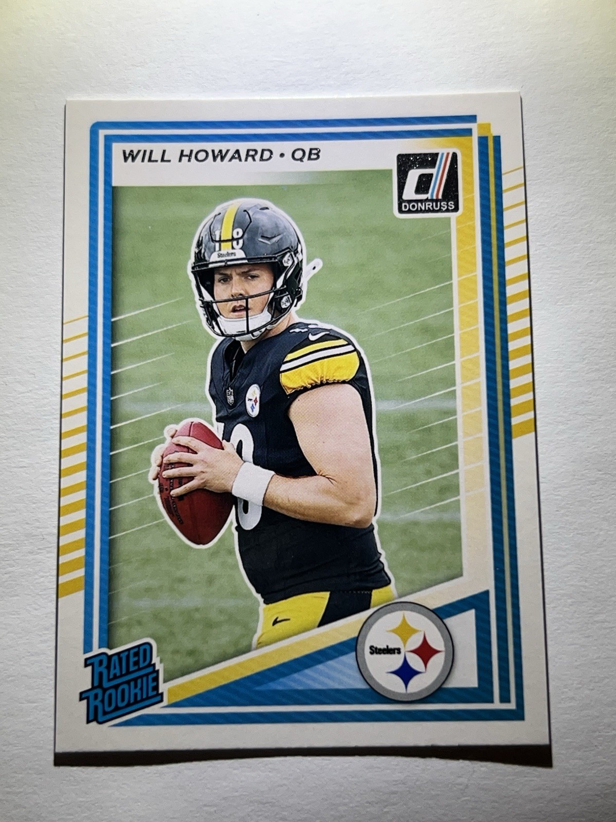 2025 Panini Donruss - Rated Rookie Will Howard #309 (RC)