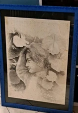 RENZO VESPIGNANI. STUPENDO DISEGNO PEZZO UNICO! 