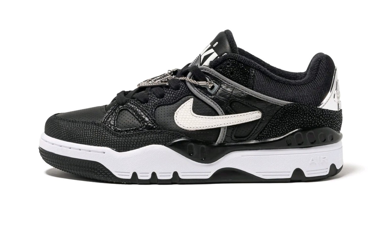 NIGO × Nike Air Force 3 Low Black Croc Skin | Mens Us Size 12