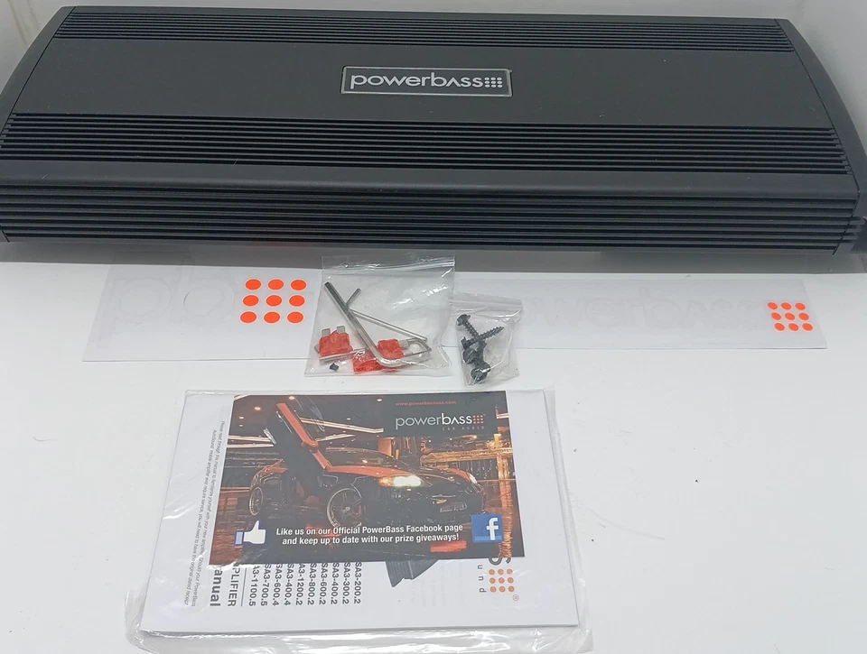 Amplificador A/B Powerbass ASA3-1200.2 2 Canales Nuevo En Caja Foto 2 de 4