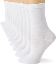 FM London (12-Pack) Boys & Girls School Socks - Comfortable Kids Socks with