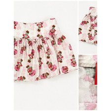 Strawberry Shortcake Ruffle Skort  Women  s Size Large  Y2K Cottagecore