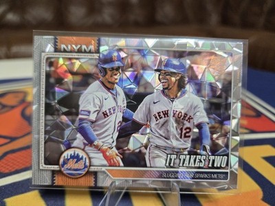 2026 Topps Series 1 It Takes Two, New York Mets Diamond #52