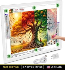 Large A2 Magnetic LED Light Pad for Diamond Painting Tracing