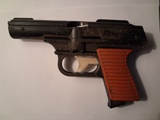 Vintage Flying Saucer Plastic Toy Disc Gun Pistol Trigger/Mech Works PROTOTYPE 